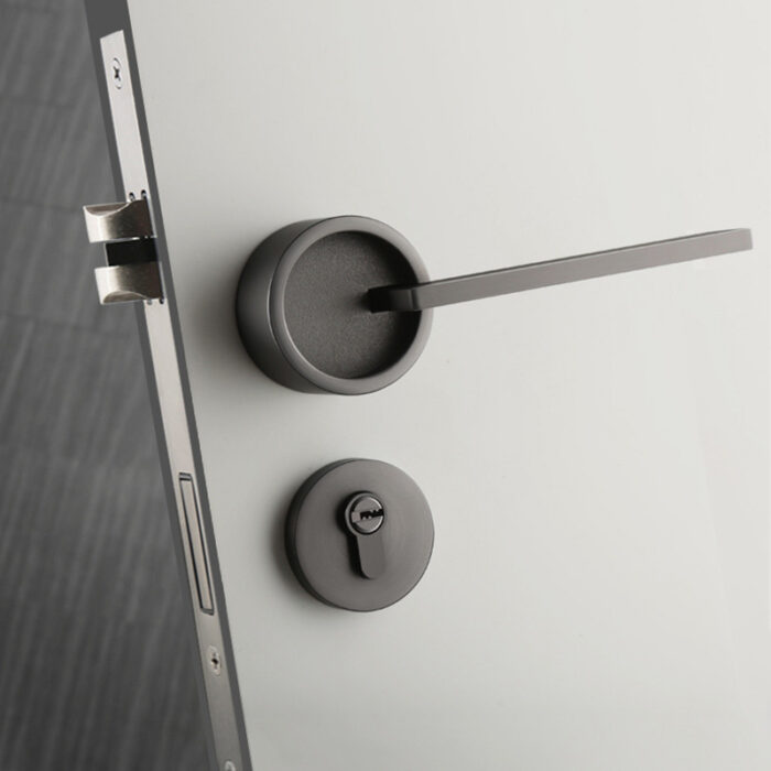 Bedroom Door Lock Magnetic Mute Simple - Image 8