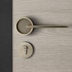 Bedroom Door Lock Magnetic Mute Simple - Image 7