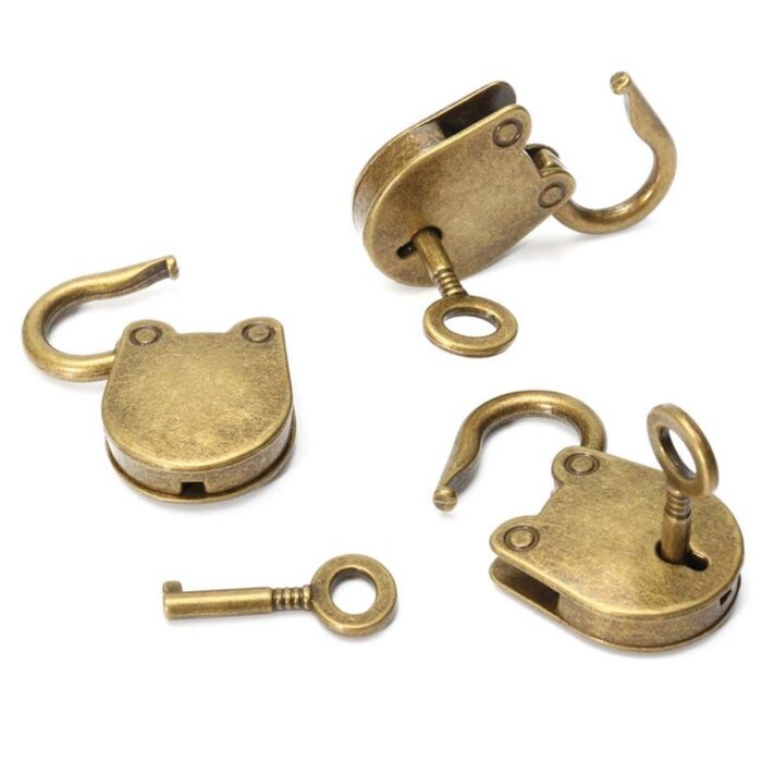 Antique Padlock Bear Bag Bag Padlock Retro Ornament - Image 5