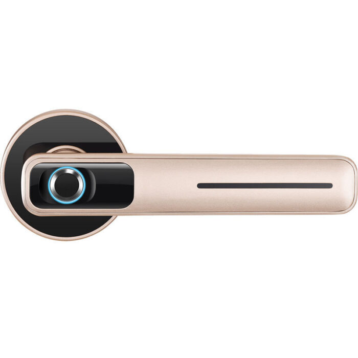 Smart Hand Fingerprint Square Ball Door Lock - Image 1