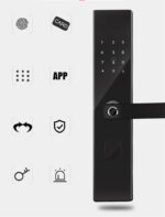 Unlock Fingerprint Lock, Smart Door Lock, Semi-automatic Fingerprint Lock, - Image 4