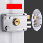 Stainless Steel Old-Fashioned Lock Wood Door Iron Lock - Image 4