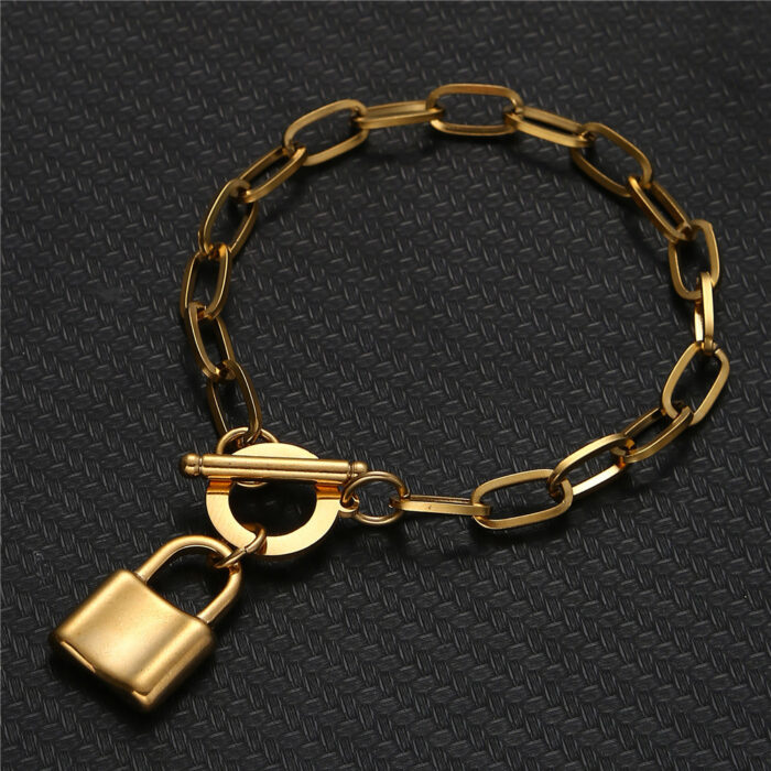 Padlock Pendant OT Clasp - Image 2