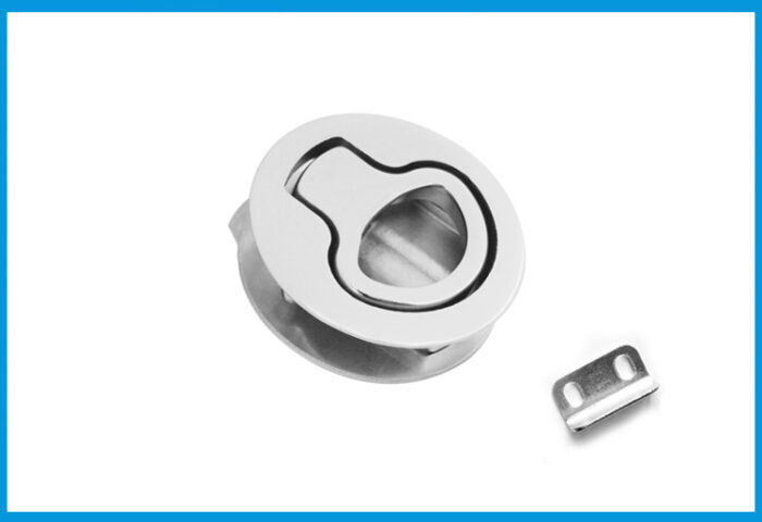 Marine Handle Lock Deck Cover Door Lock Floor Lock Buckle Medical Equipment - Image 1