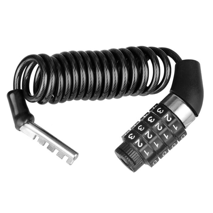 Bicycle Lock Mountain Bike Motorcycle Password Wire Rope Lock - Image 2
