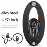 Anti-theft Key Mountain Bike Electric Car Chain Lock Motorcycle Folding Lock - Image 2