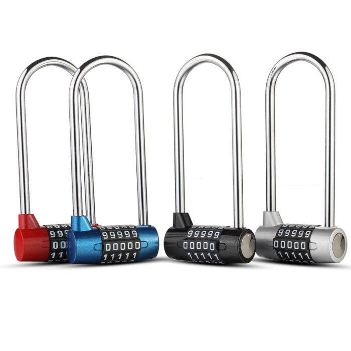 U-shaped lock door handle combination lock padlock - Image 1