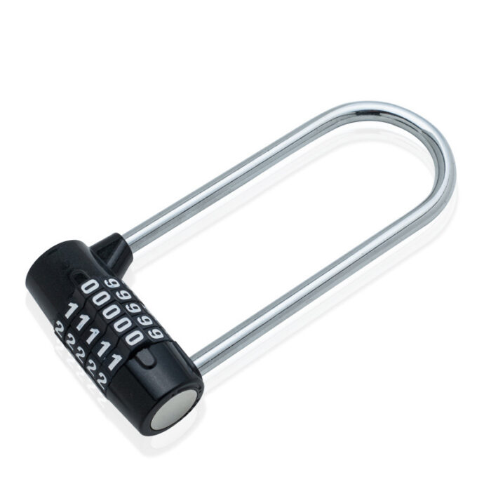 U-shaped lock door handle combination lock padlock - Image 3