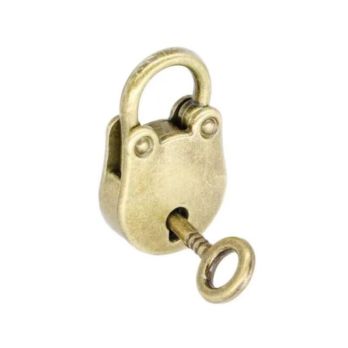 Bear Alloy Padlock Retro Cartoon Lock - Image 2