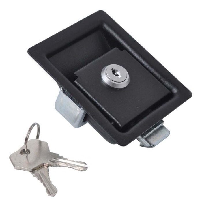 Car toolbox door lock black carbon steel panel lock - Image 7
