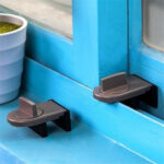 Lock Doors Security Cabinet Locks Straps Anti-theft lock Sliding Sash Stopper Window Sliding Door Baby Safety - Image 2
