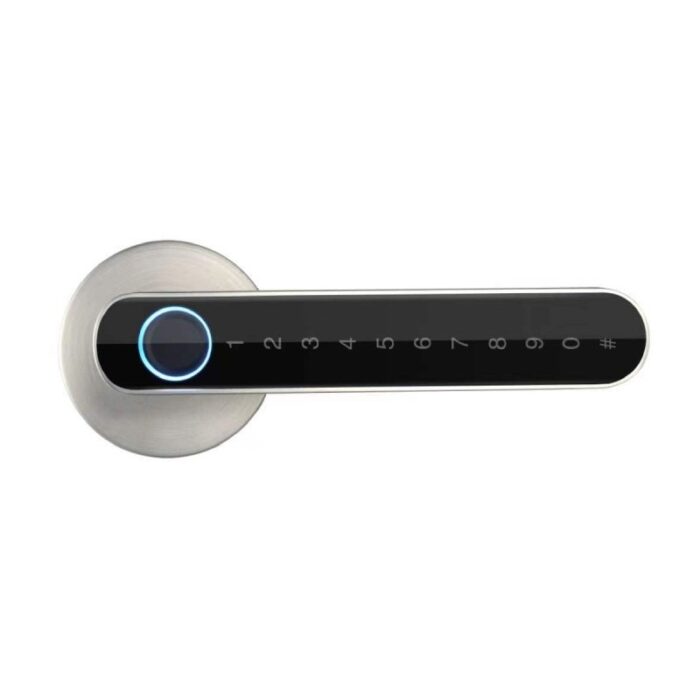 Punch-free Fingerprint Lock Household Wooden Door Smart Lock - Image 8