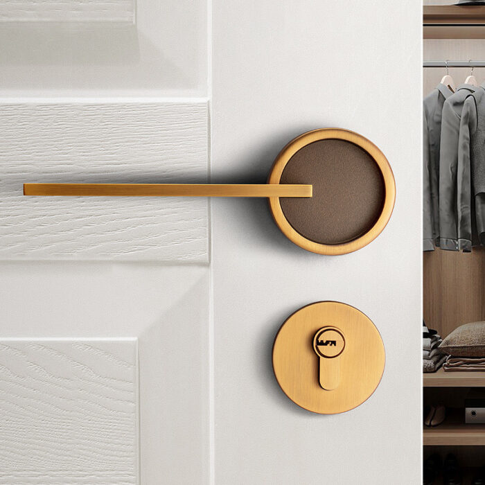 Bedroom Door Lock Magnetic Mute Simple - Image 2