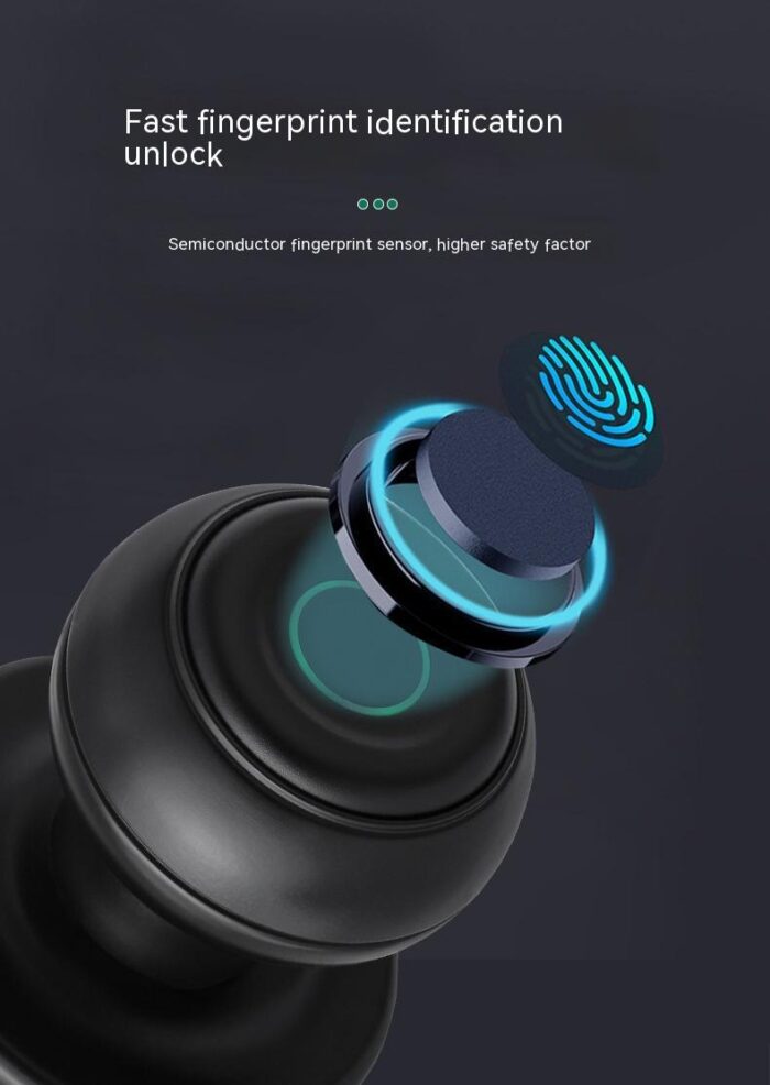 Security Door Smart Fingerprint Lock - Image 3