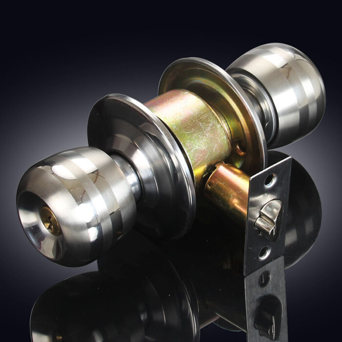Stainless Steel Spherical Door Lock - Image 1