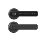 Graffiti Smart Spherical Door Handle Lock Wooden Door Fingerprint Password Lock - Image 2