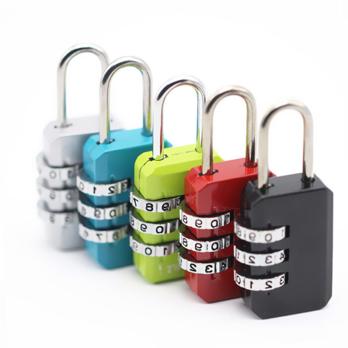 Three digit code padlock - Image 1