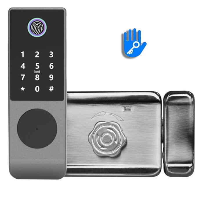 Waterproof Fingerprint Smart Door Lock Apartment Password - Image 8