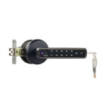Wooden Door Fingerprint Lock Spherical Smart Lock Bedroom Door Graffiti Bluetooth - Image 4