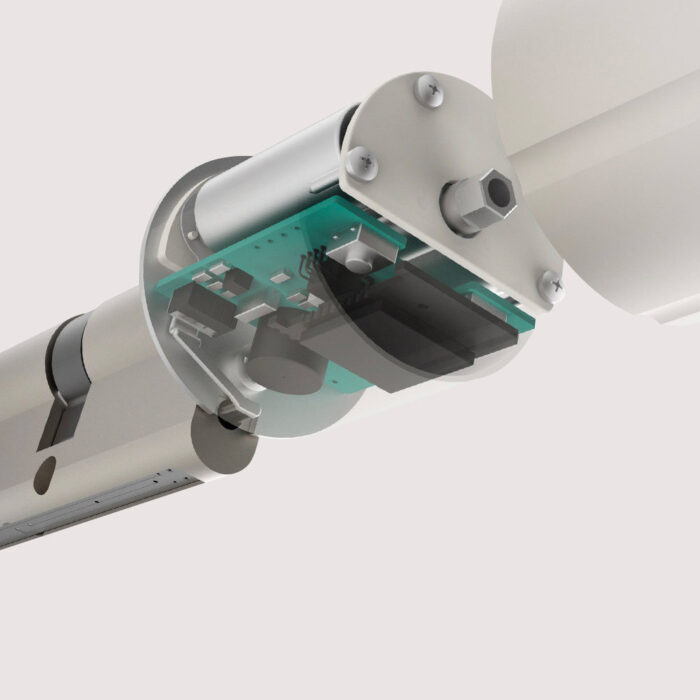 One-piece Tuya smart lock cylinder anti-theft lock cylinder - Image 4