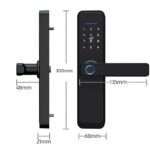 Smart Door Lock Gateway Fingerprint Password - Image 3