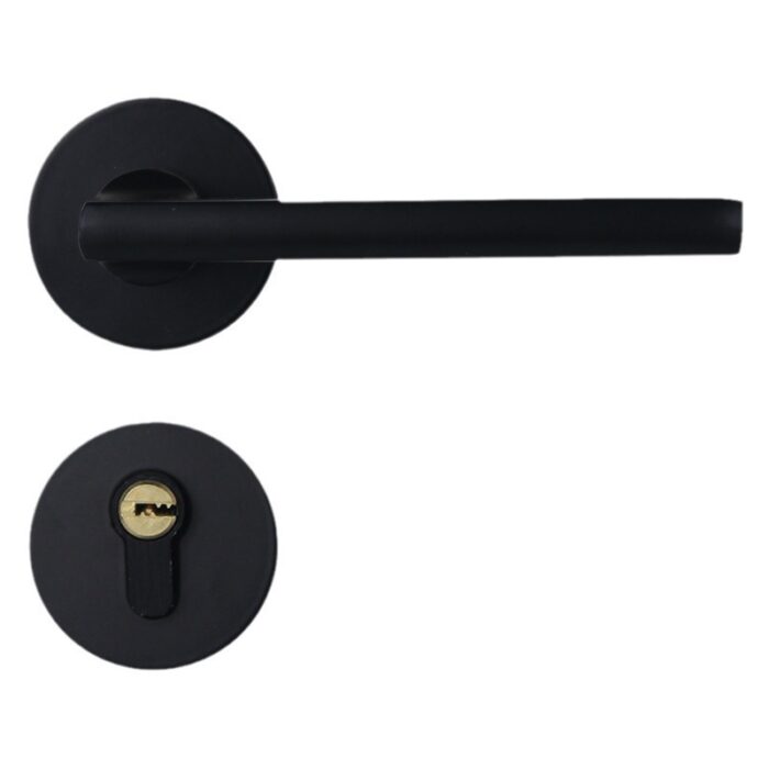 Household Indoor Split Magnetic Door Lock Handle - Image 5
