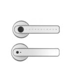 Graffiti Smart Spherical Door Handle Lock Wooden Door Fingerprint Password Lock - Image 3
