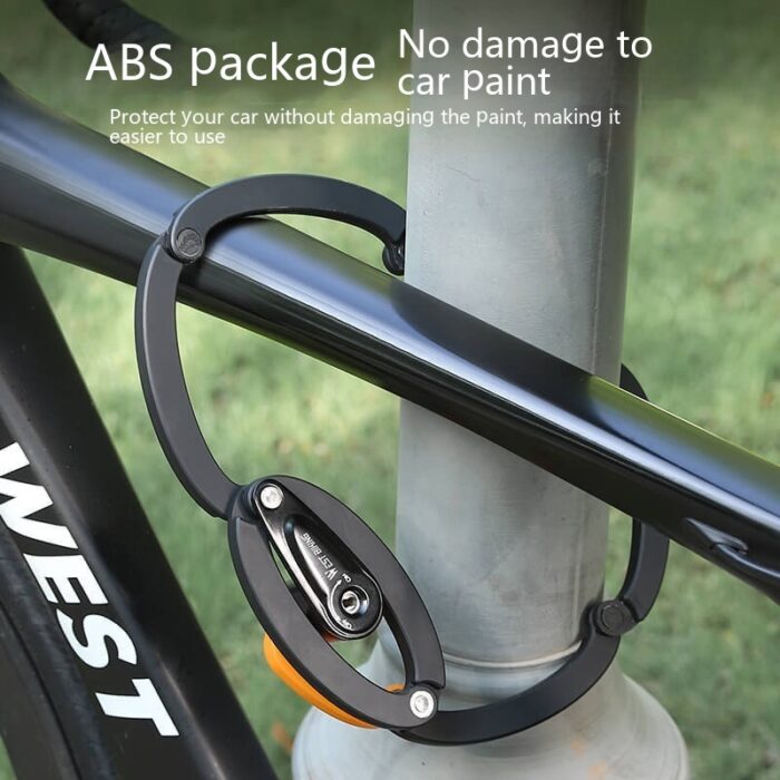 Anti-theft Key Mountain Bike Electric Car Chain Lock Motorcycle Folding Lock - Image 1