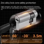 Anti-theft Key Mountain Bike Electric Car Chain Lock Motorcycle Folding Lock - Image 3
