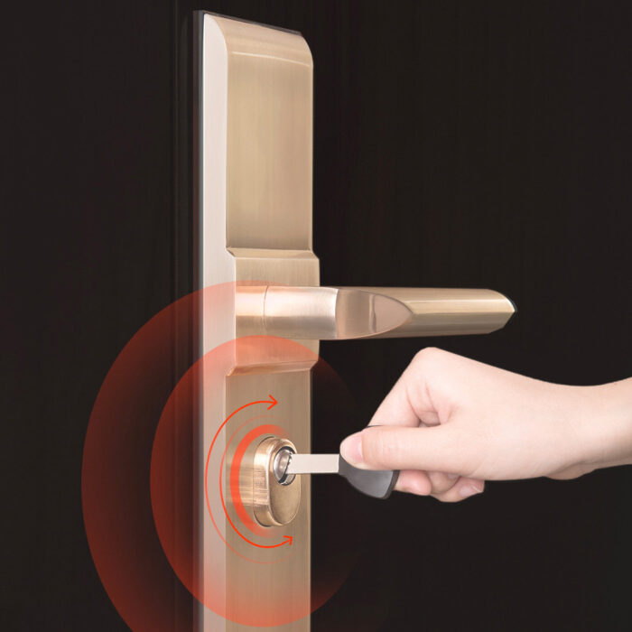 One-piece Tuya smart lock cylinder anti-theft lock cylinder - Image 3