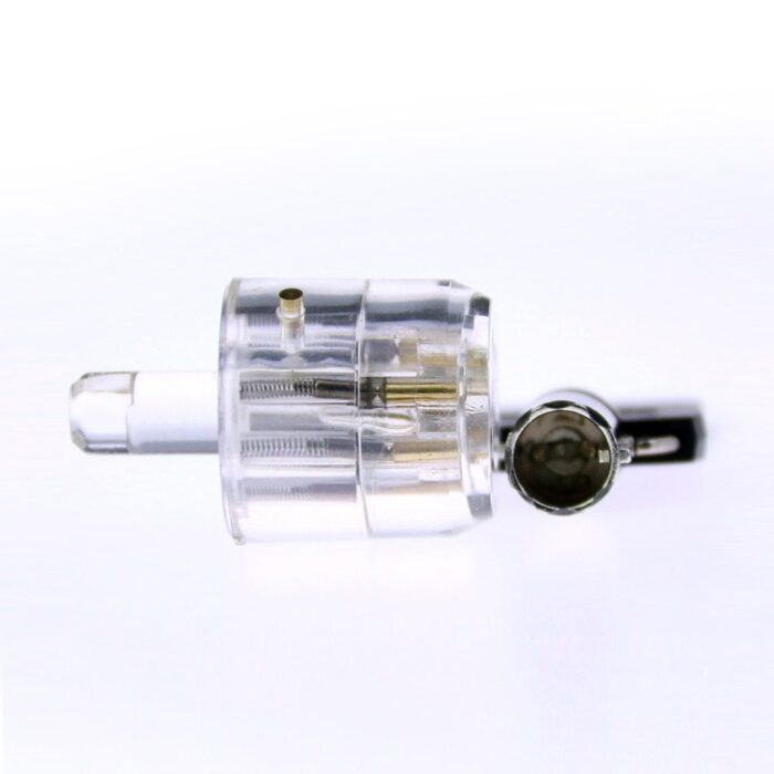 Cross-border exclusively for transparent lock plum blossom seven bead lock cylinder lockmall transparent plum blossom lock cylinder manufacturer LOGO customization - Image 2
