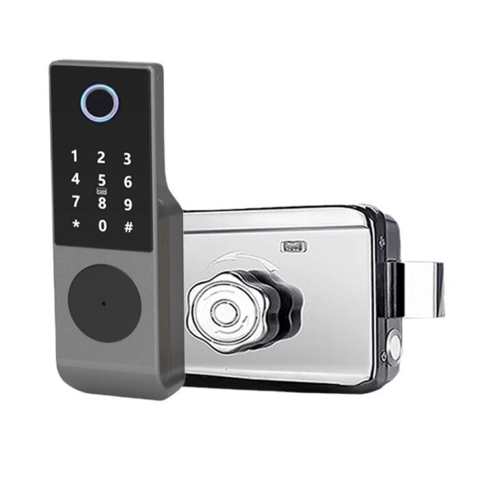 Waterproof Fingerprint Smart Door Lock Apartment Password - Image 5