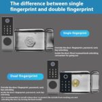 Waterproof Fingerprint Smart Door Lock Apartment Password - Image 2