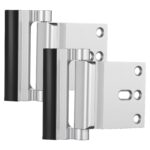 Door Reinforcement Lock Home Security Door Lock 2 Pack With 3 Inch Stop - Image 5
