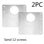 Cabinet Door Hinge Repair Fixed Plate Hinge PlateArtifact Installation - Image 8