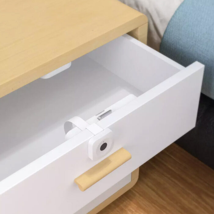 Fingerprint Drawer Cabinet Free Punch Furniture Lock - Image 1