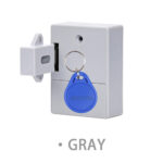 Drawer Lock Free Hole Smart Cabinet Door Fingerprint Password Lock - Image 4