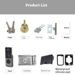 Waterproof Fingerprint Smart Door Lock Apartment Password - Image 4