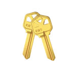Copper Color Of Key Blank