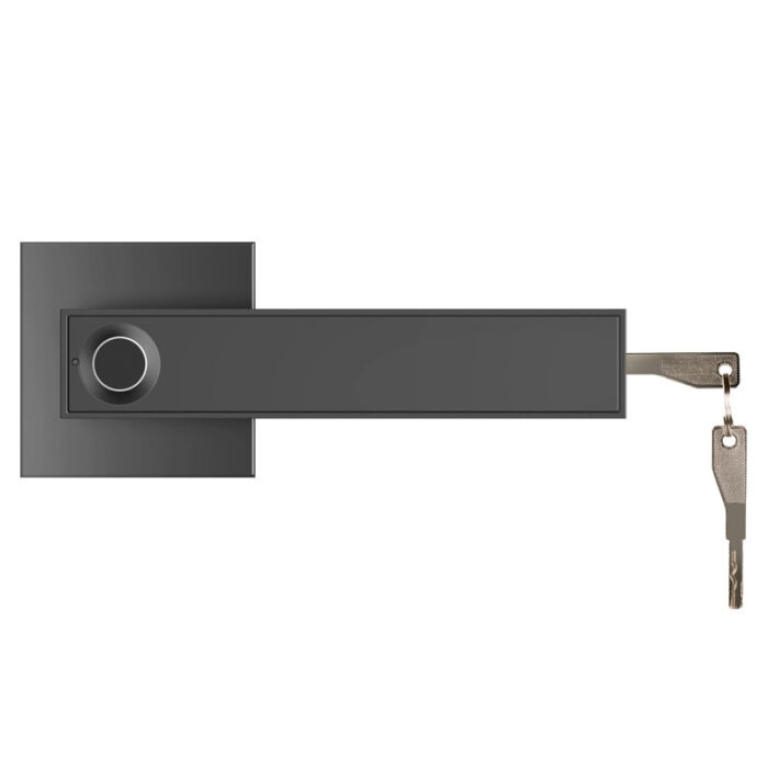 Indoor Door Office Wooden Door Fingerprint Lock Household - Image 2