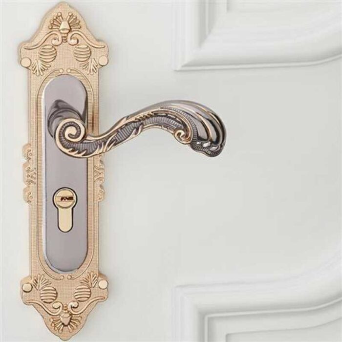Internal Wooden Room Lock Mechanical Lock - Image 1