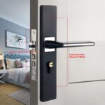 Household Indoor Split Magnetic Door Lock Handle - Image 9