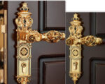 Wooden Door Lock Handle Lock Room Door Lock European Luxury Style Villa Lock - Image 7