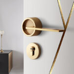 Bedroom Door Lock Magnetic Mute Simple - Image 6