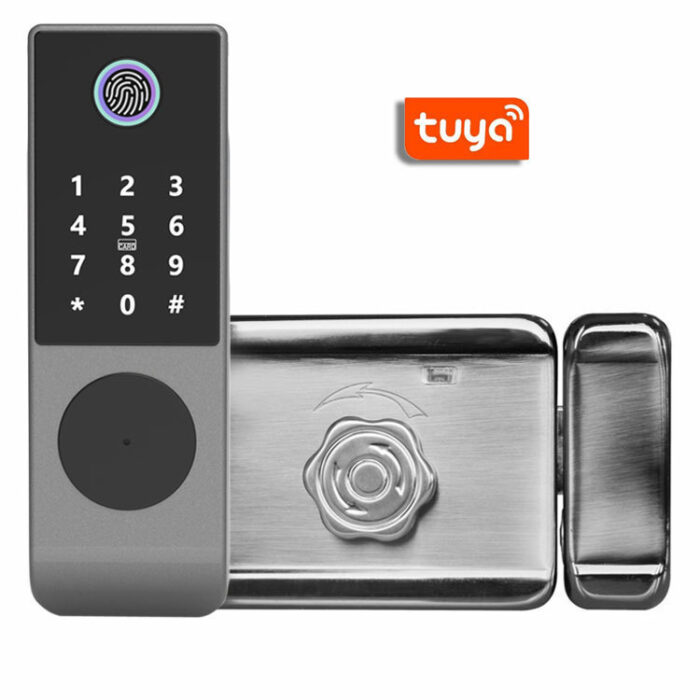 Waterproof Fingerprint Smart Door Lock Apartment Password - Image 7