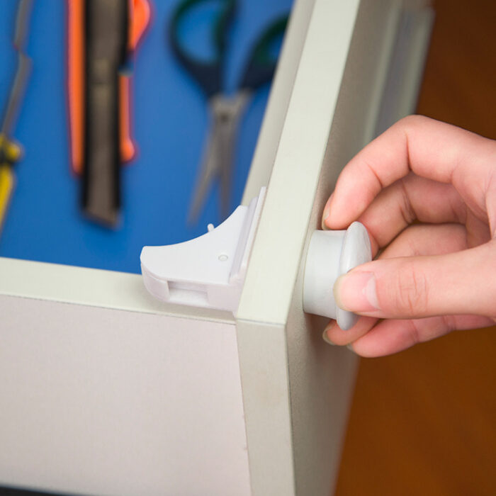 Children's Magnetic Lock Protective Safety Cabinet Lock Drawer - Image 2
